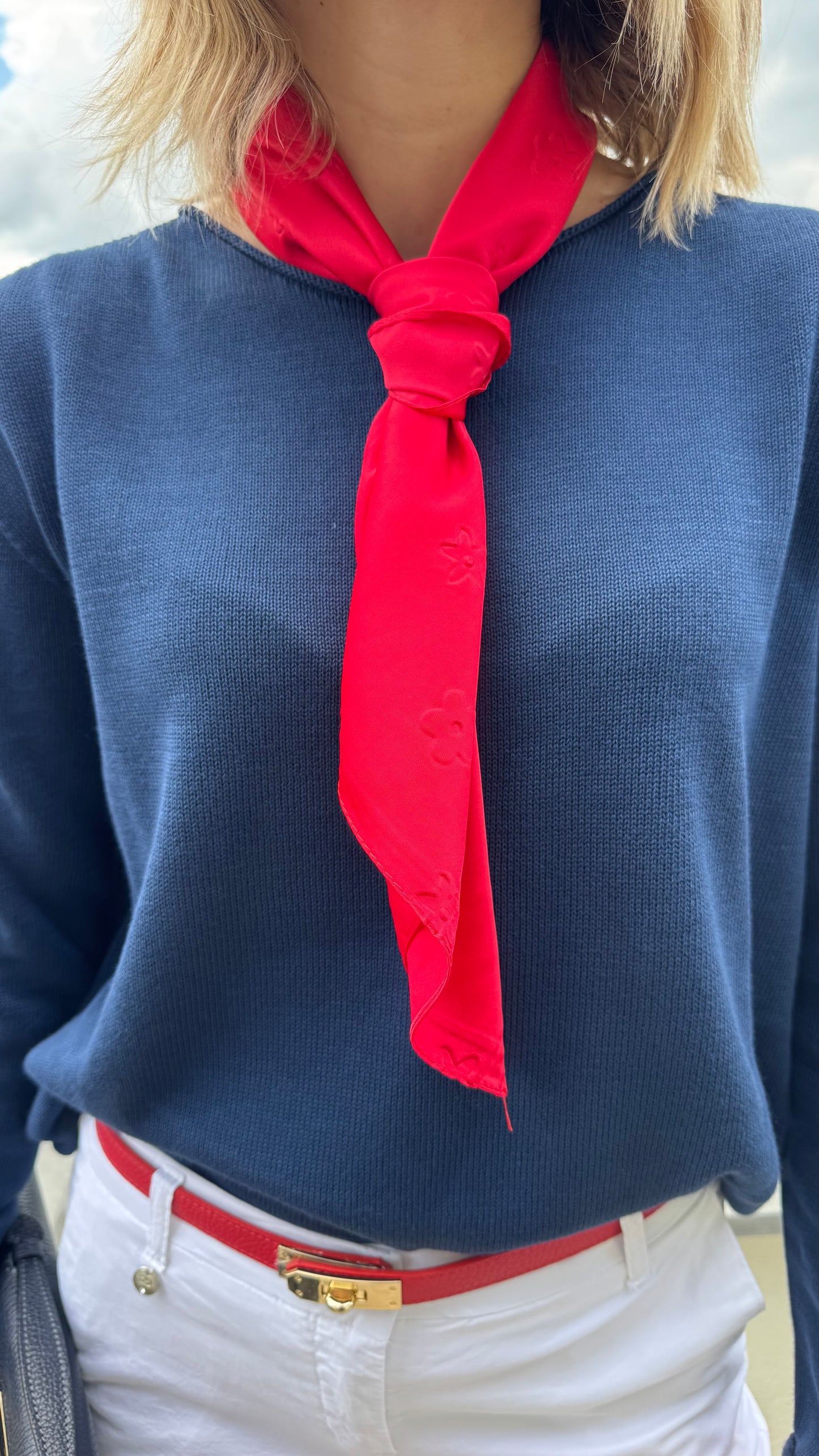 Foulard rosso