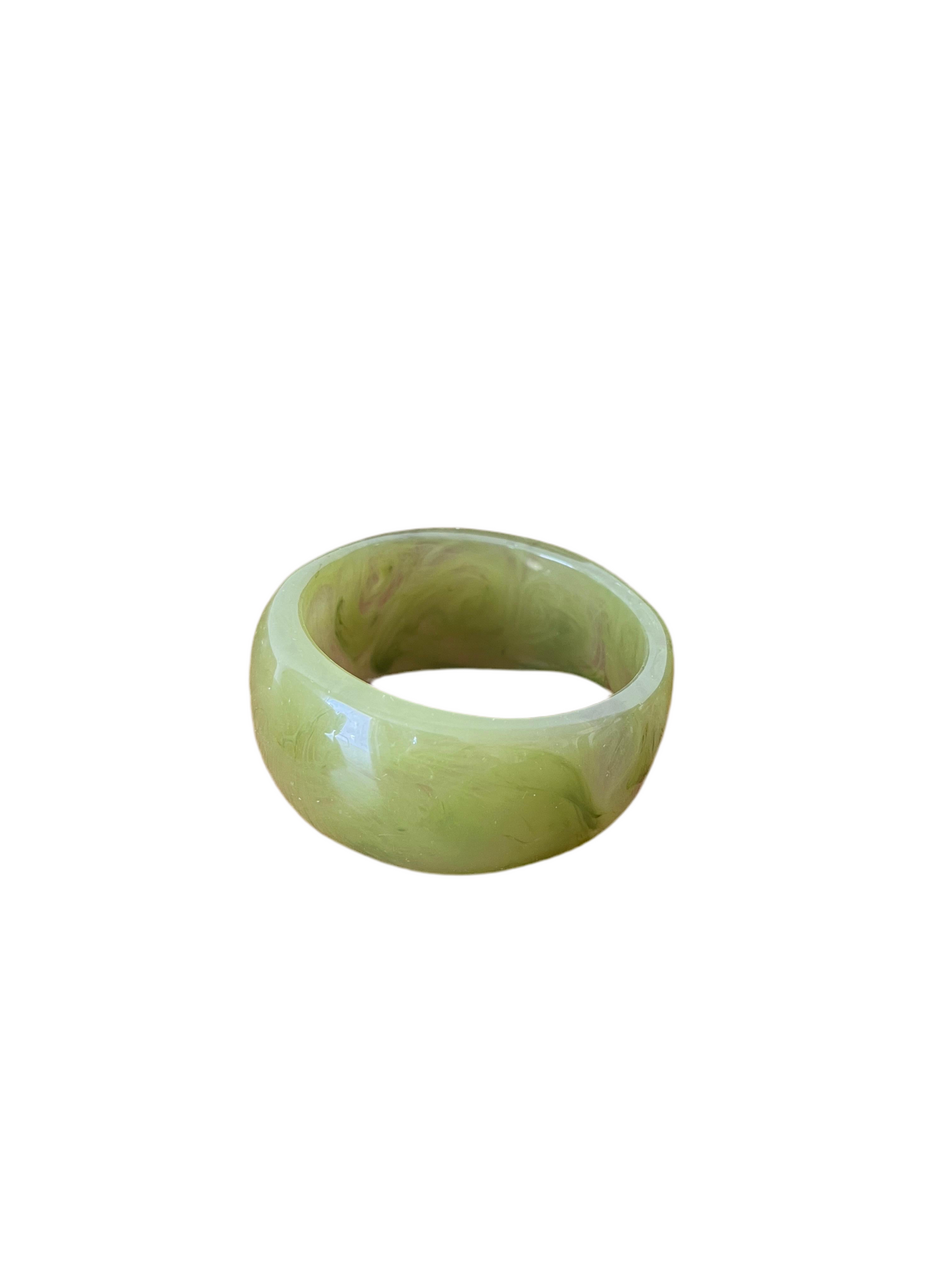 Bracciale bangle verde
