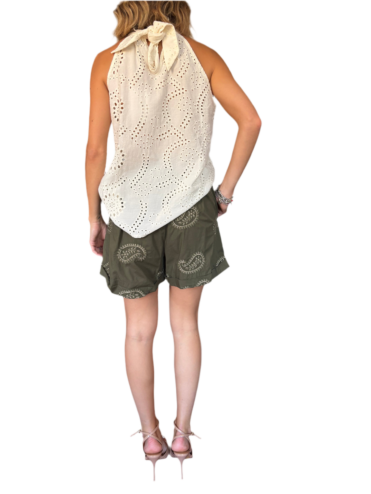 shorts burgundi verde militare