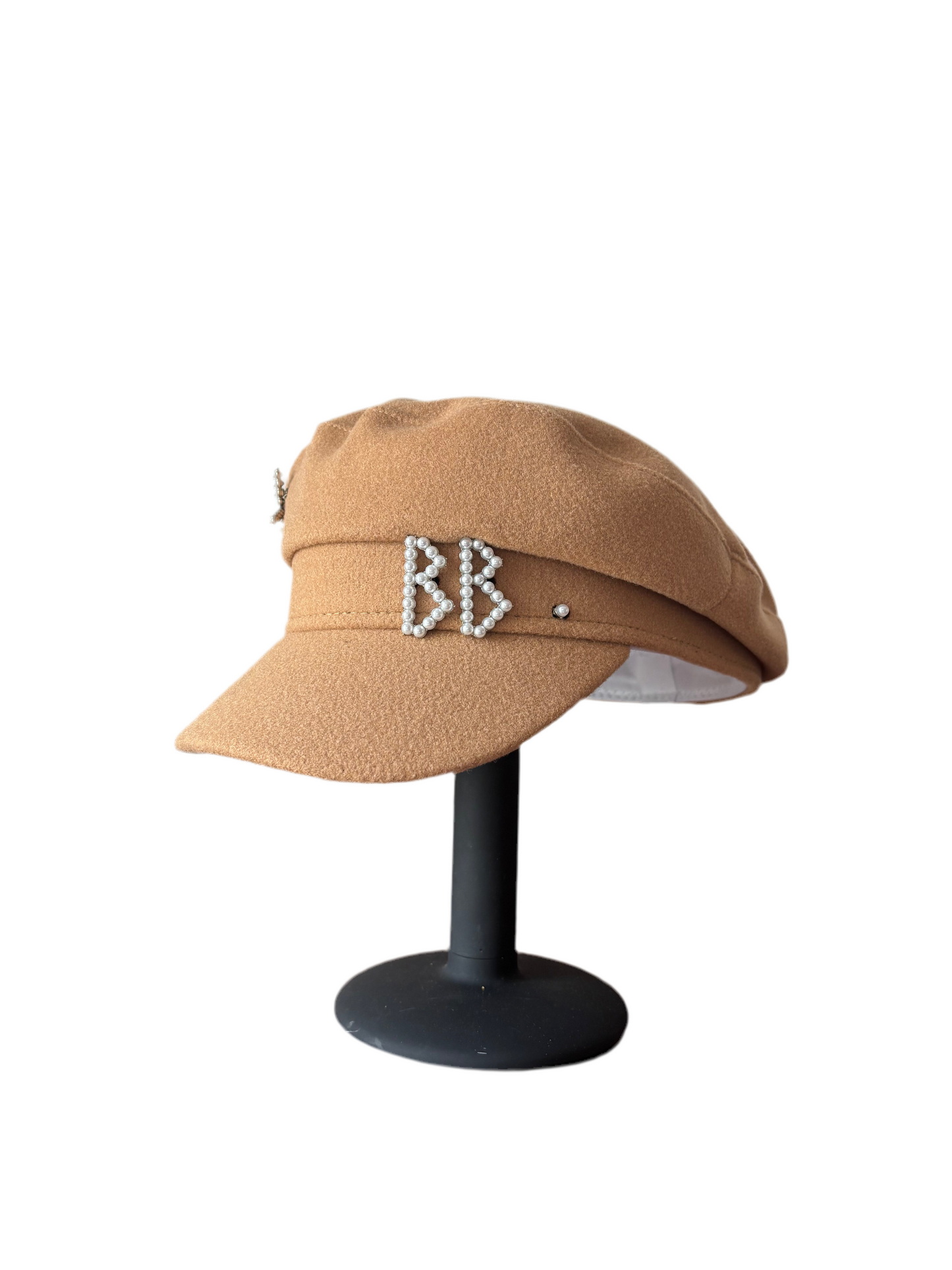 Cappello baker boy beige