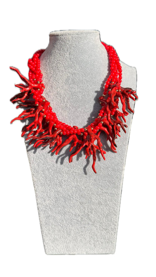 collana corallo rossa