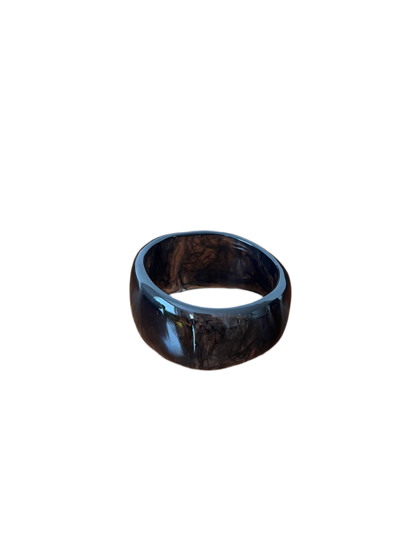 Bracciale bangle nero