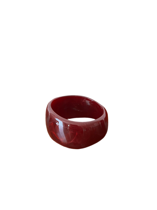 Bracciale bangle burgundi