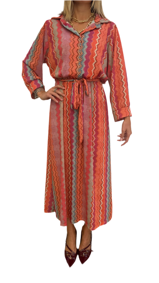 Abito Safari urbano arancione