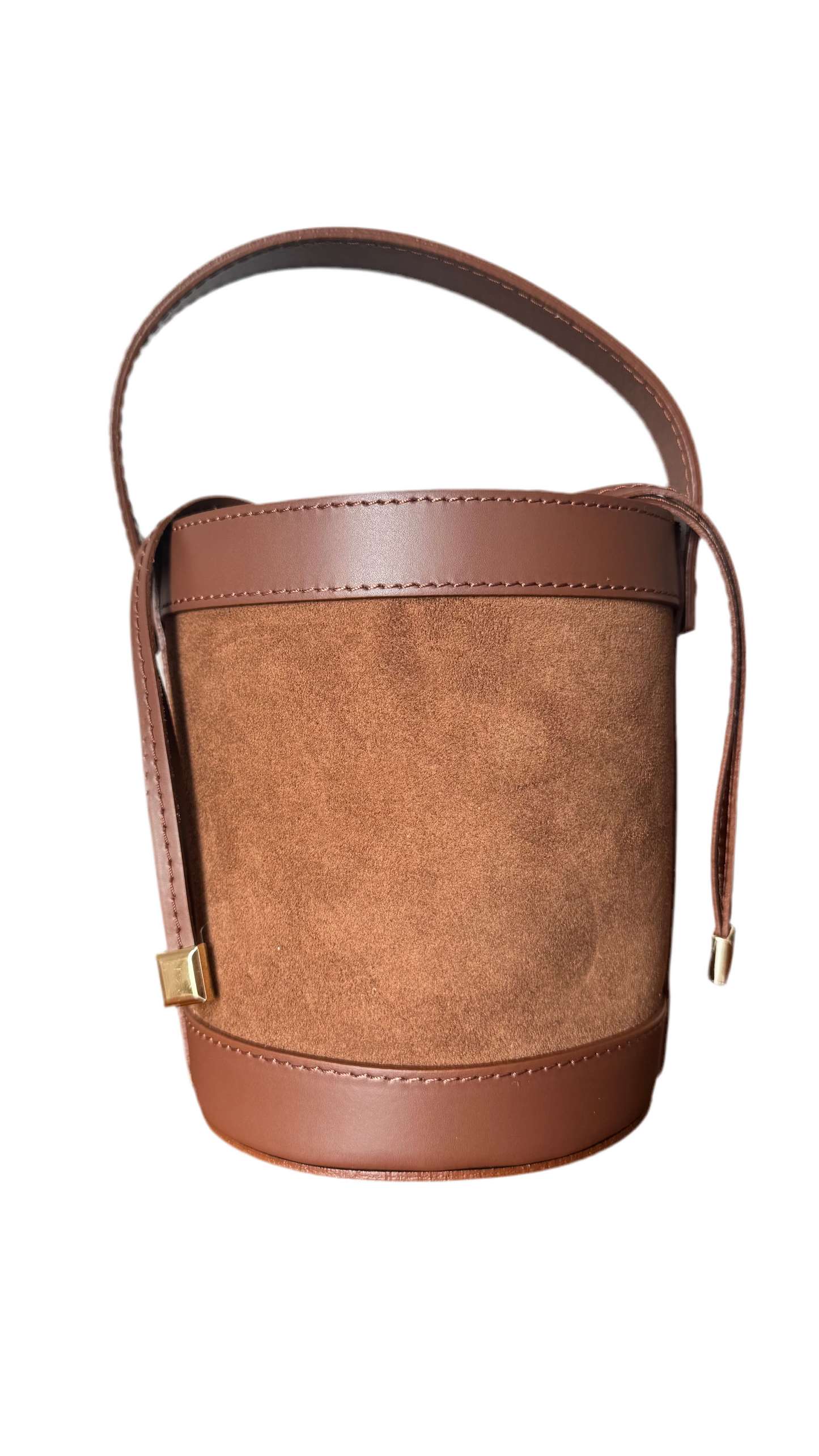 Bauletto scamosciato cioccolato